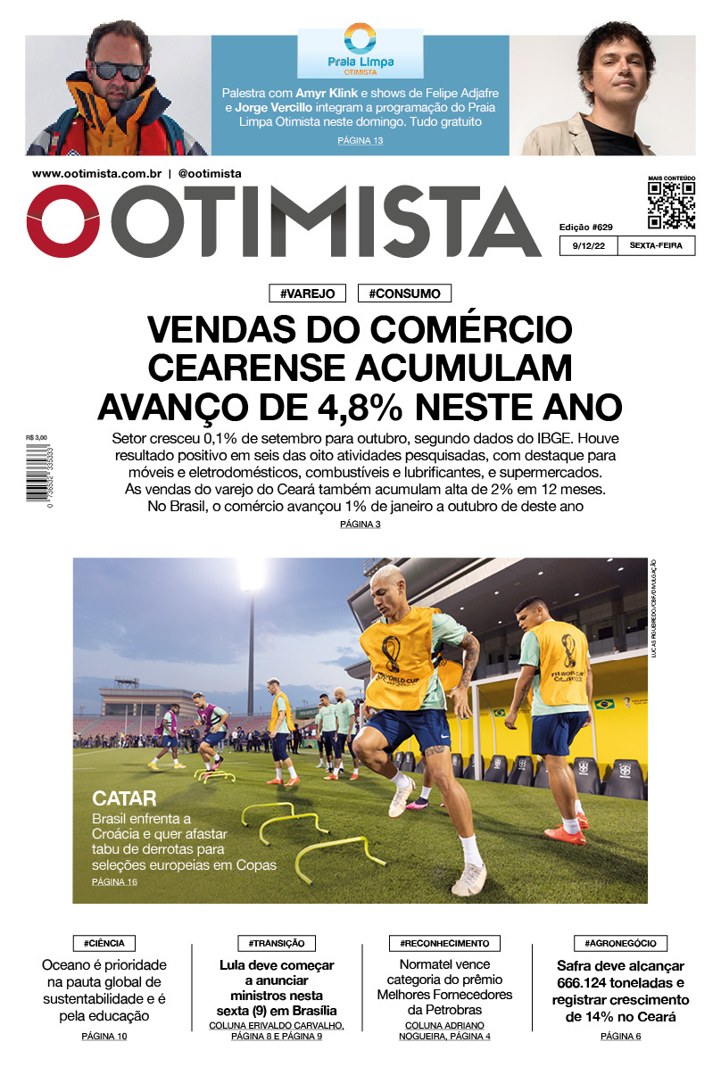 O Otimista – Edição impressa de 09/12/2022