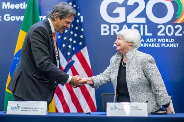Cooperação histórica entre Brasil e EUA para o clima é anunciada no G20